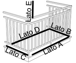 dimensioni lati terrazzo